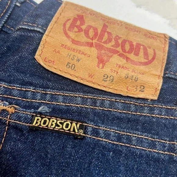 Vintage Bobson Authentic Western Jeans Cut Off's. Size 29. - Picture 6 of 13